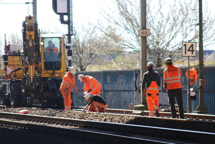Geen treinverkeer door werkzaamheden aan het spoor