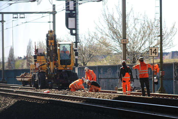 Geen treinverkeer door werkzaamheden aan het spoor