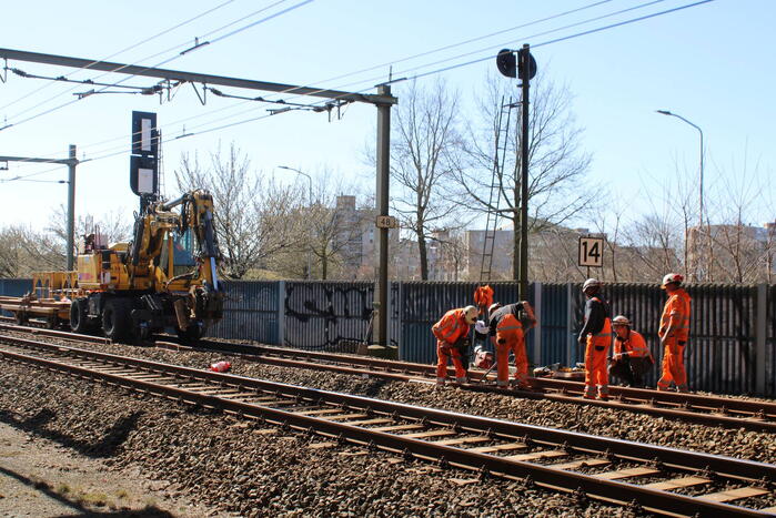 Geen treinverkeer door werkzaamheden aan het spoor