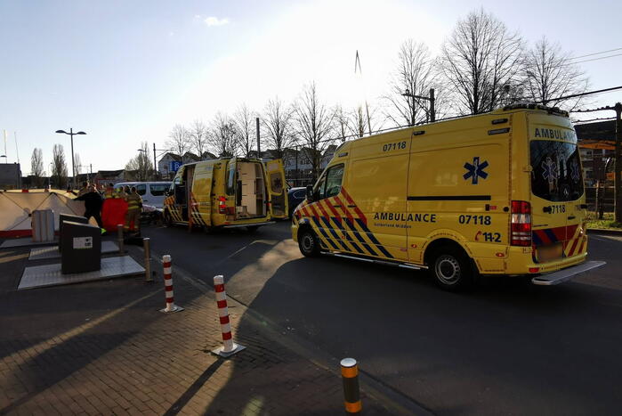 Bestuurster rijdt door na ernstige aanrijding