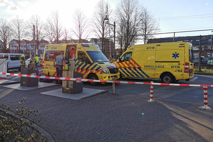 Bestuurster rijdt door na ernstige aanrijding