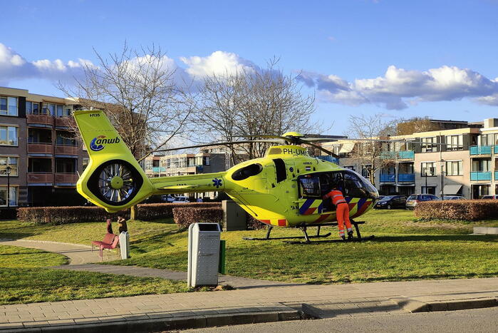 Bestuurster rijdt door na ernstige aanrijding