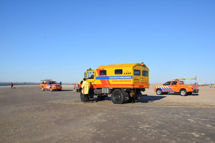Grote zoekactie na aantreffen achtergelaten kite
