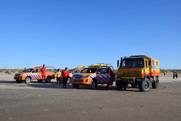 Grote zoekactie na aantreffen achtergelaten kite