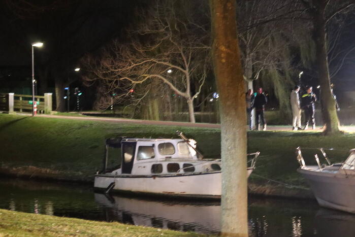 Brand aan boord van plezierboot snel onder controle