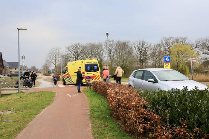 Gewonden bij ongeval met scooter