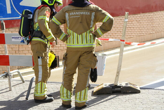 Enorme stank bij inrit van parkeergarage Albert Heijn