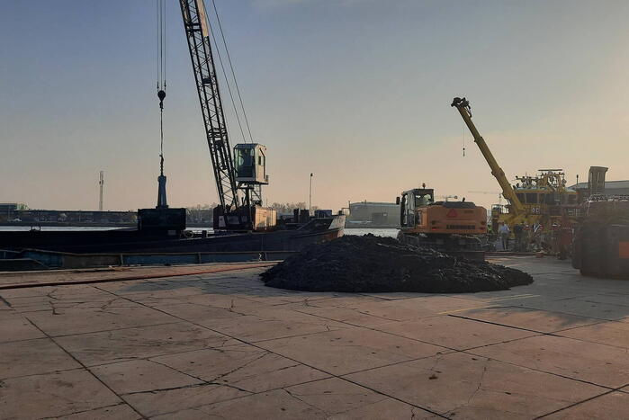 Wateroverlast op schip