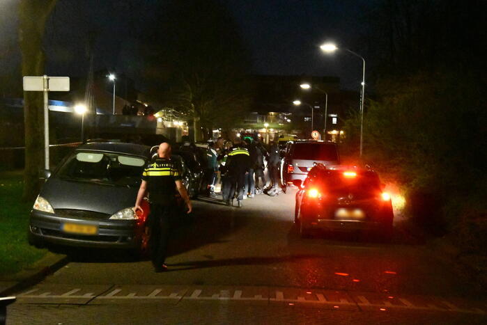 Grote politie-inzet na conflict in woning