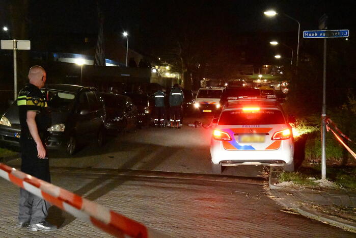 Grote politie-inzet na conflict in woning