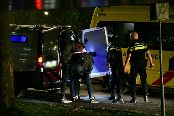 Grote politie-inzet na conflict in woning