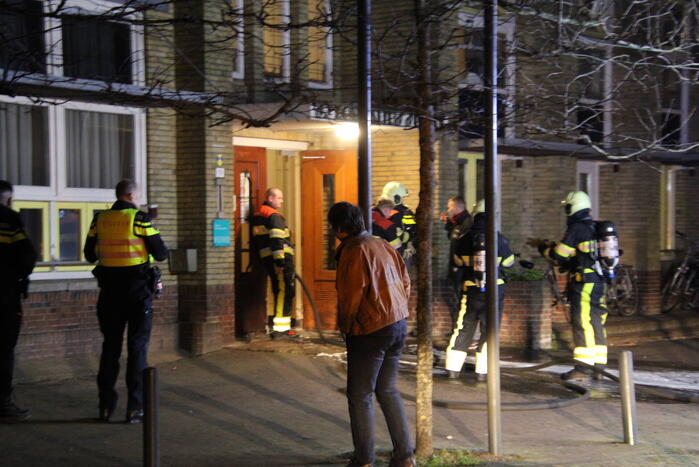 Daklozenopvang ontruimd vanwege brand