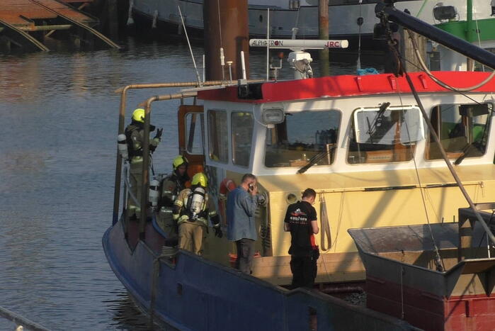 Brandweer ingezet voor brand in kotter