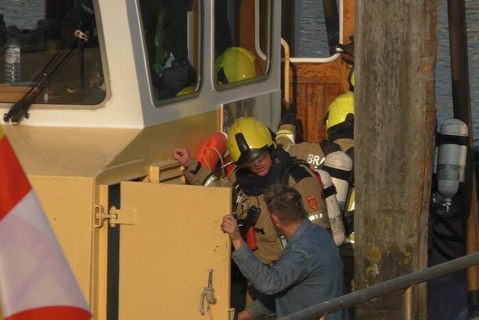 Brandweer ingezet voor brand in kotter