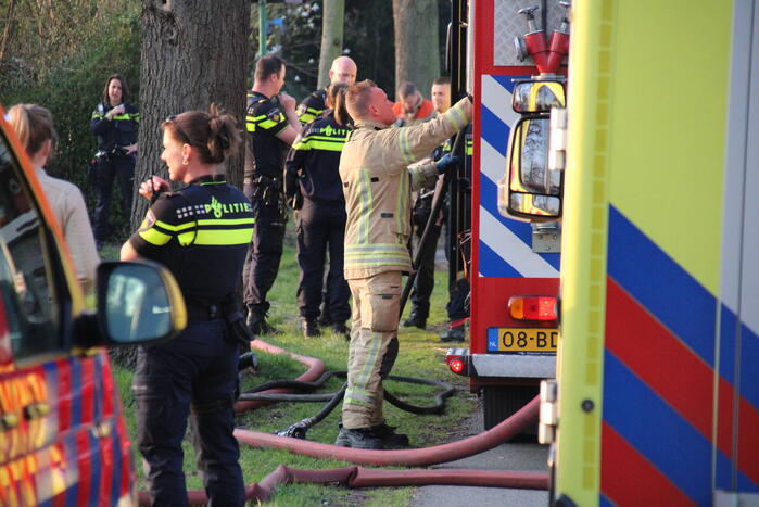 Persoon zwaargewond na ontploffing op volkstuinen