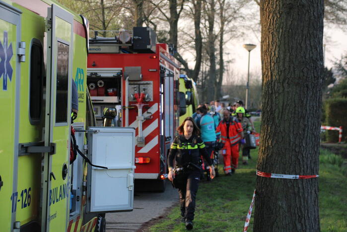 Persoon zwaargewond na ontploffing op volkstuinen