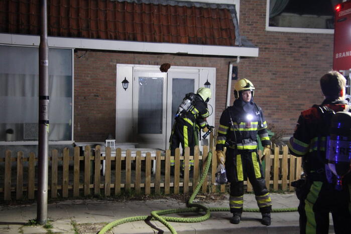 Flinke brand in woning