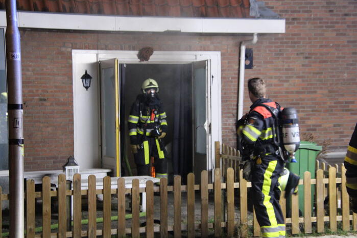 Flinke brand in woning