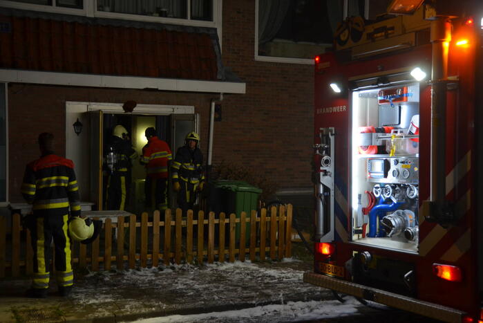 Flinke brand in woning