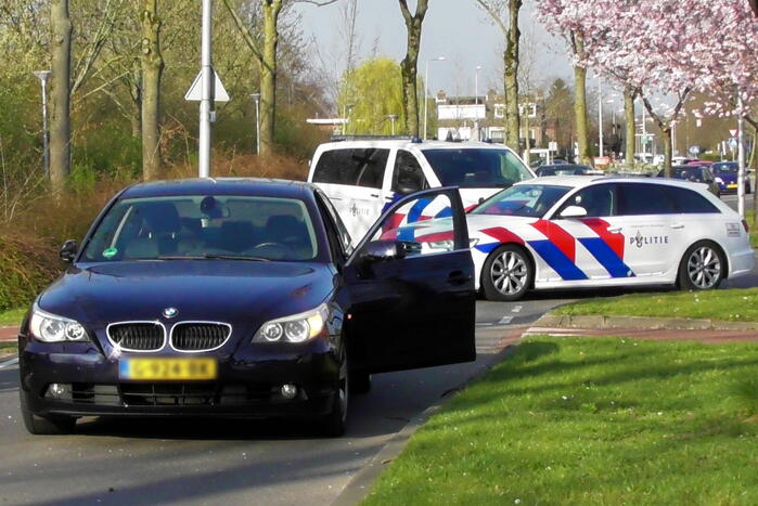 Fietser gewond bij aanrijding met auto