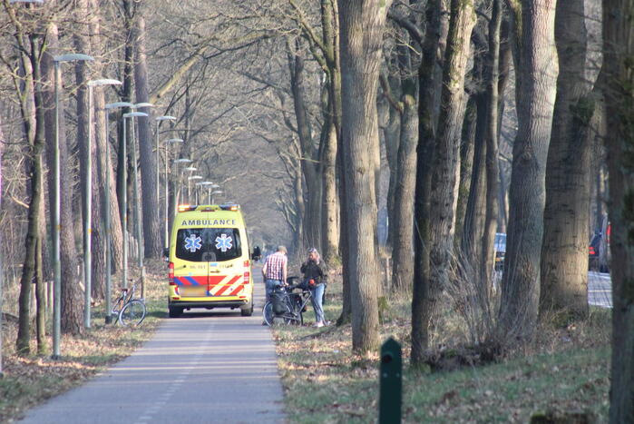 Fietser gewond na val