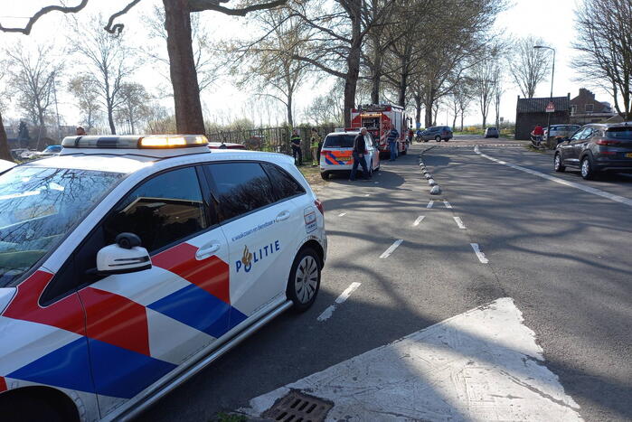 Brand op plezierjacht in haven