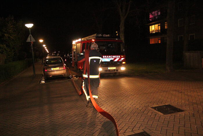Flinke rookontwikkeling vanwege brand in schuur