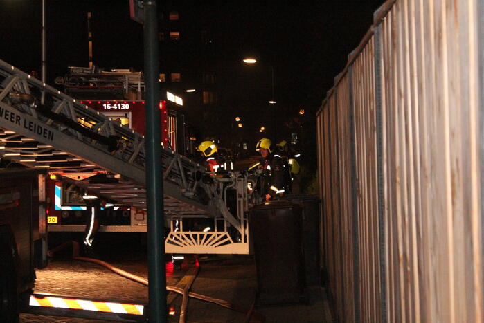 Flinke rookontwikkeling vanwege brand in schuur