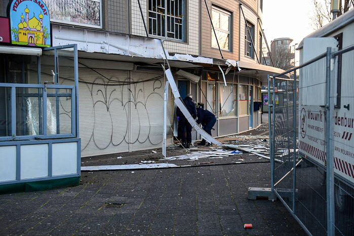 Enorme schade naar explosie