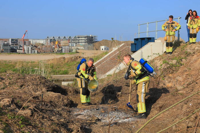 Opnieuw brandgesticht op bouwterrein de Laakse Velden
