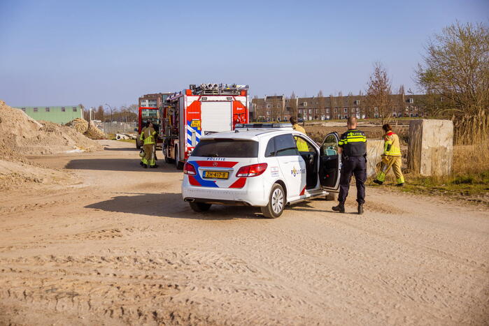 Opnieuw brandgesticht op bouwterrein de Laakse Velden