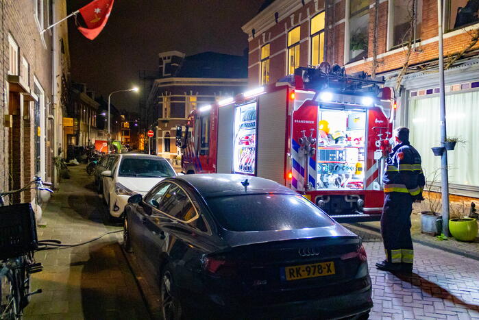 Brand in achtertuin door wensballon
