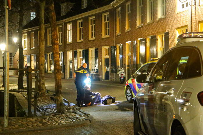 Fietser gewond na val