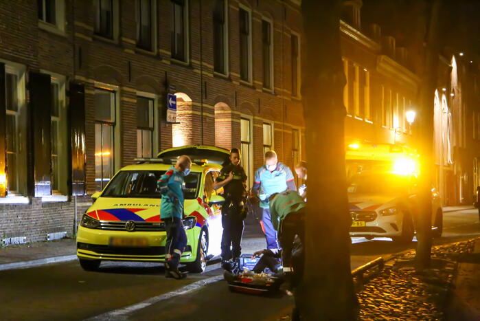 Fietser gewond na val