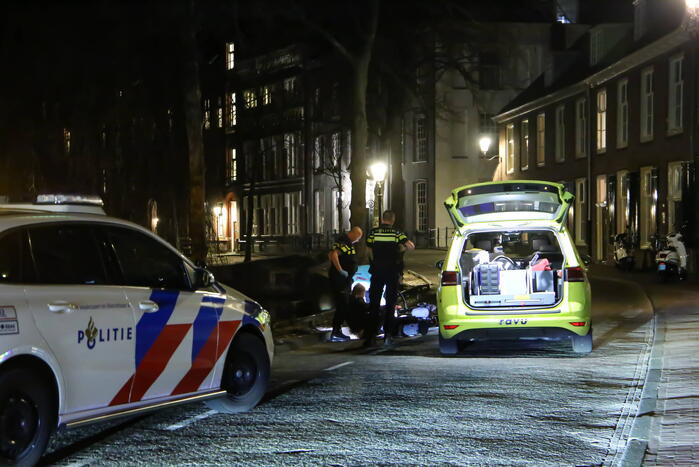 Fietser gewond na val