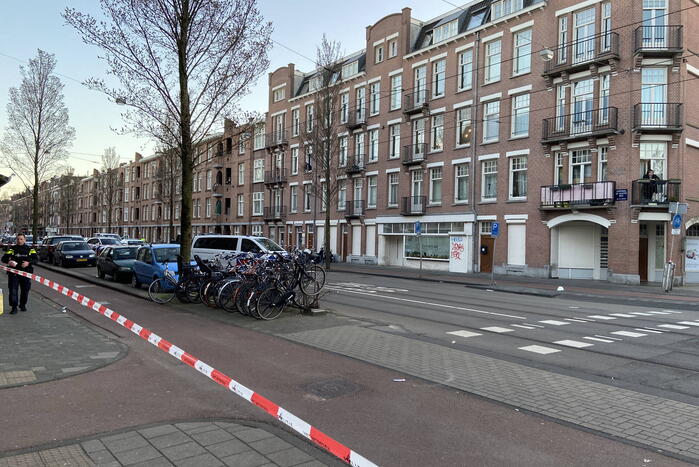 Straat afgezet na schietpartij