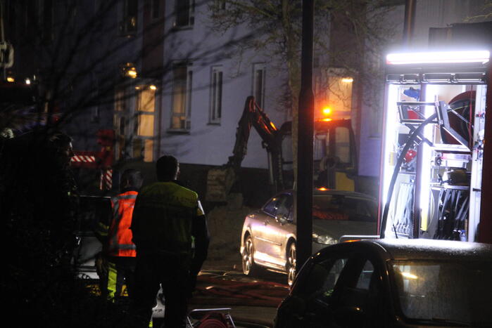 Gewonde bij uitslaande brand in flat