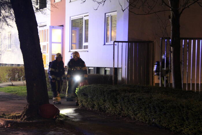 Gewonde bij uitslaande brand in flat