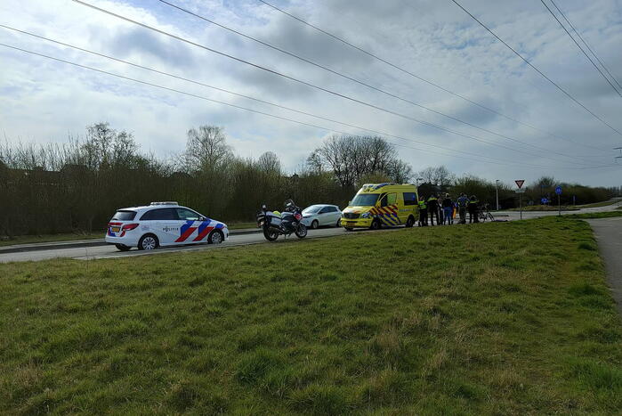 Meerdere fietsers betrokken bij verkeersongeval