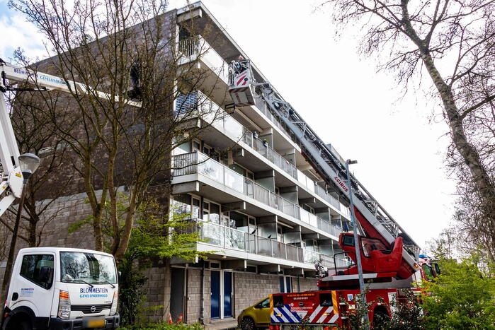 Man komt vast te zitten in hoogwerker