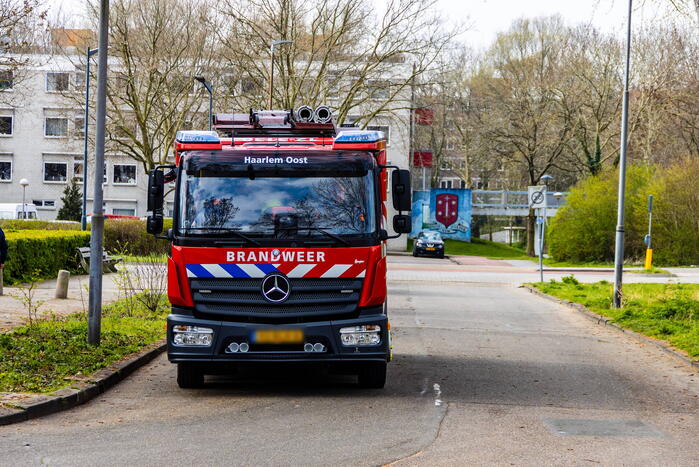 Man komt vast te zitten in hoogwerker