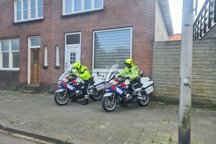 Traumahelikopter landt voor incident