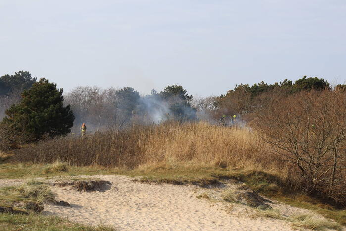 Duinen vanwege brand verwoest
