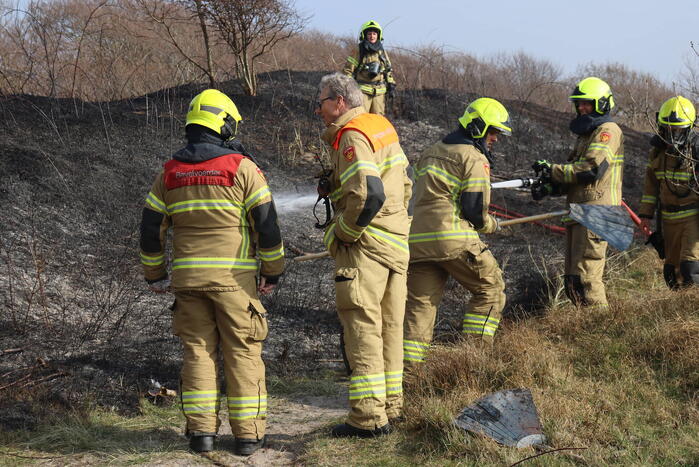 Duinen vanwege brand verwoest