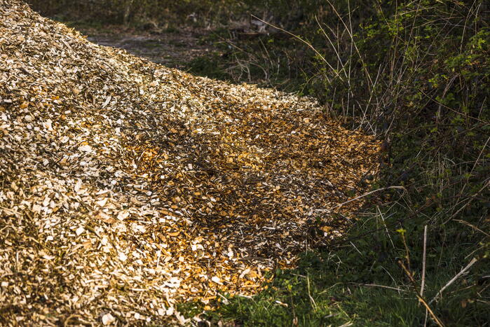 Opnieuw broei in houtsnippers op parkeerplaats Birkhoven