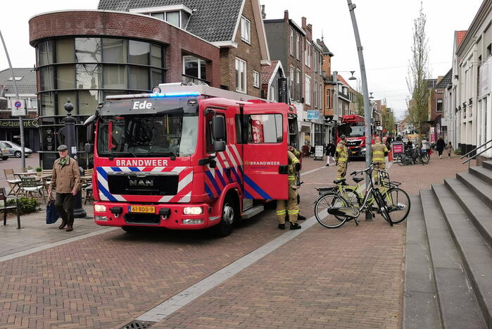 Chinees restaurant geventileerd na brand in steeg