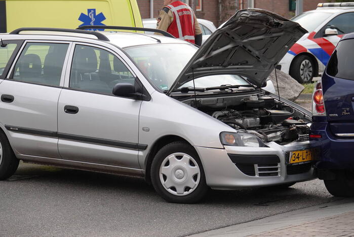 Automobiliste gewond bij aanrijding met andere auto