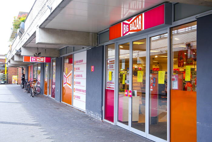 Overval op voordeelwinkel Big Bazaar