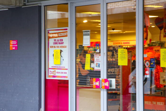 Overval op voordeelwinkel Big Bazaar