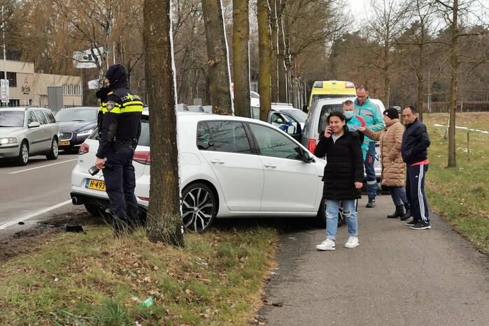 Schade bij aanrijding op kruising